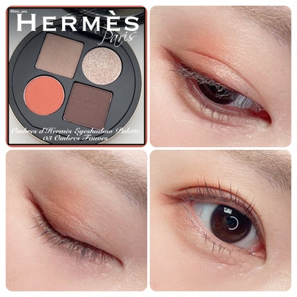 HERMES アイシャドウパレット 03 3g オンブル ドゥ エルメス パレット クワテュール 03 オンブル