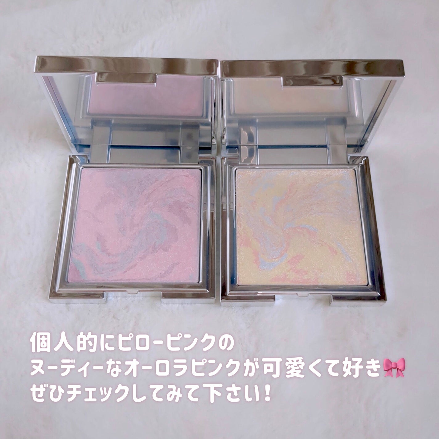 スキンルミナスハイライター/DEAR DAHLIA/パウダーハイライトを使ったクチコミ(8枚目)