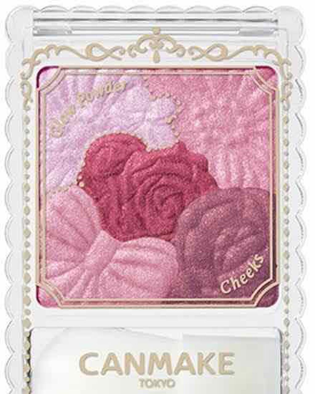 グロウフルールチークス/キャンメイク/パウダーチークを使ったクチコミ（1枚目）