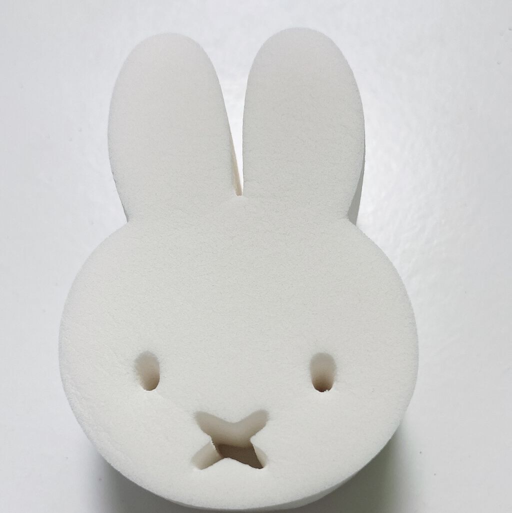 ミッフィーダイカットパフ/ミッフィースタイル/パフ・スポンジを使ったクチコミ（2枚目）