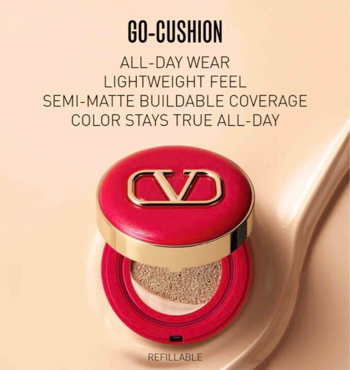 GO クッション/ヴァレンティノ ビューティ/クッションファンデーションを使ったクチコミ(6枚目)