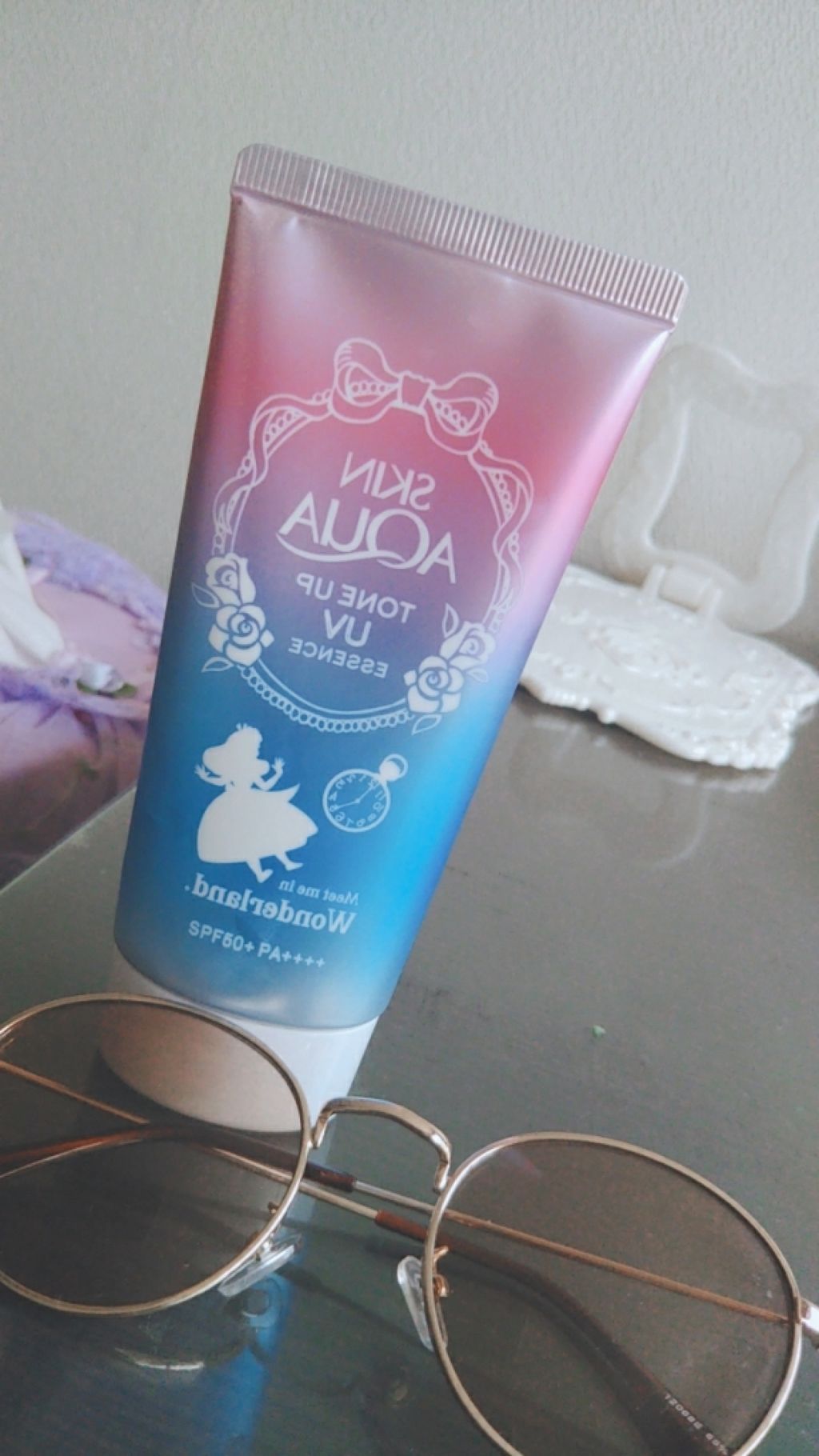 スキンアクア トーンアップUVエッセンス/スキンアクア/日焼け止めクリームを使ったクチコミ（1枚目）