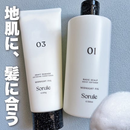 モイストソフナー 01ベーシックスカルプ/Sorule/市販シャンプーを使ったクチコミ(1枚目)