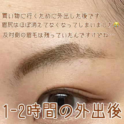 書き足し眉ティントSV /Fujiko/眉ティントを使ったクチコミ(5枚目)