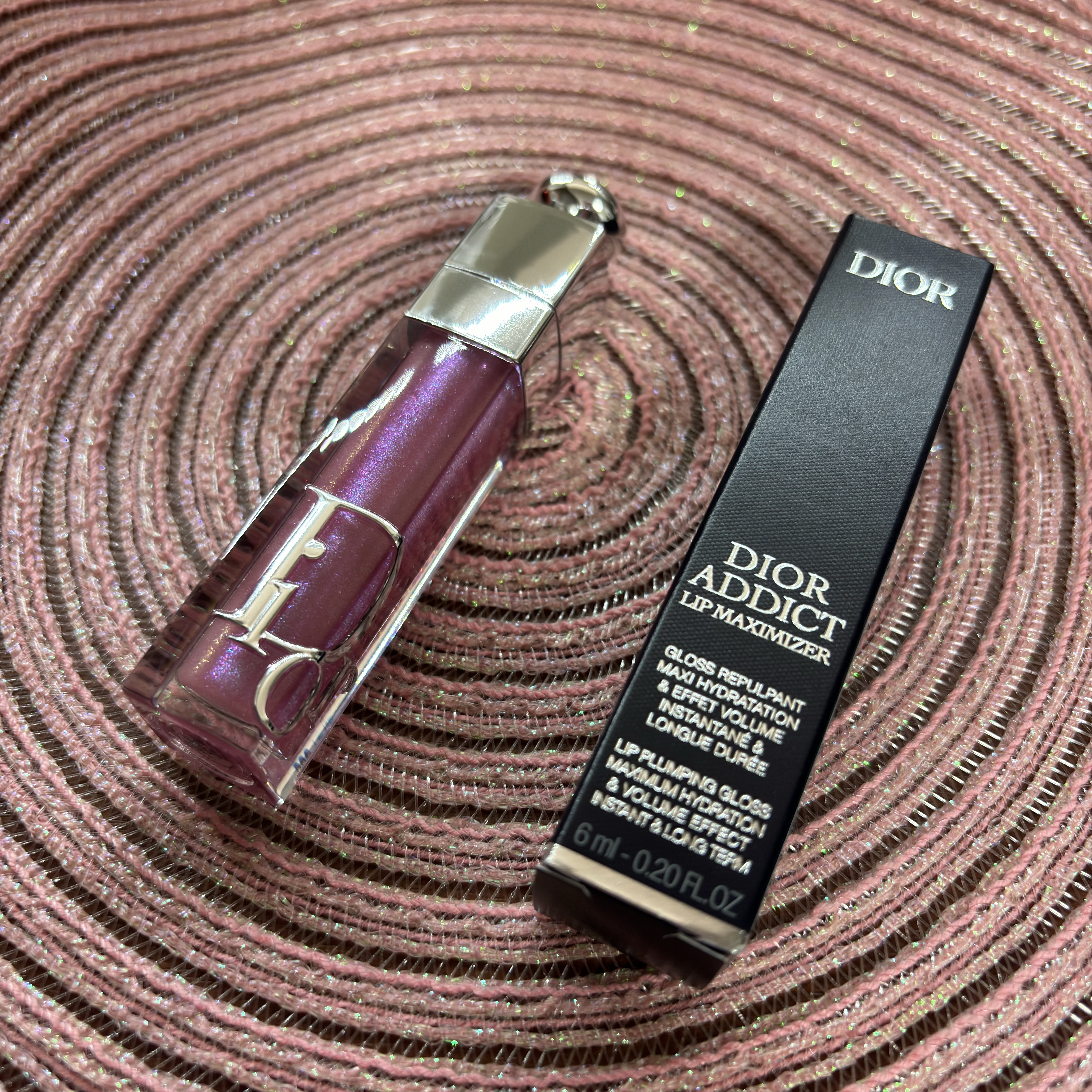 ディオール アディクト リップ マキシマイザー 003ホログラフィック ラベンダー/Dior/リップグロスを使ったクチコミ（1枚目）