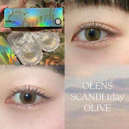 Glowy 1day/OLENS/ワンデー(1DAY)カラコンを使ったクチコミ(5枚目)