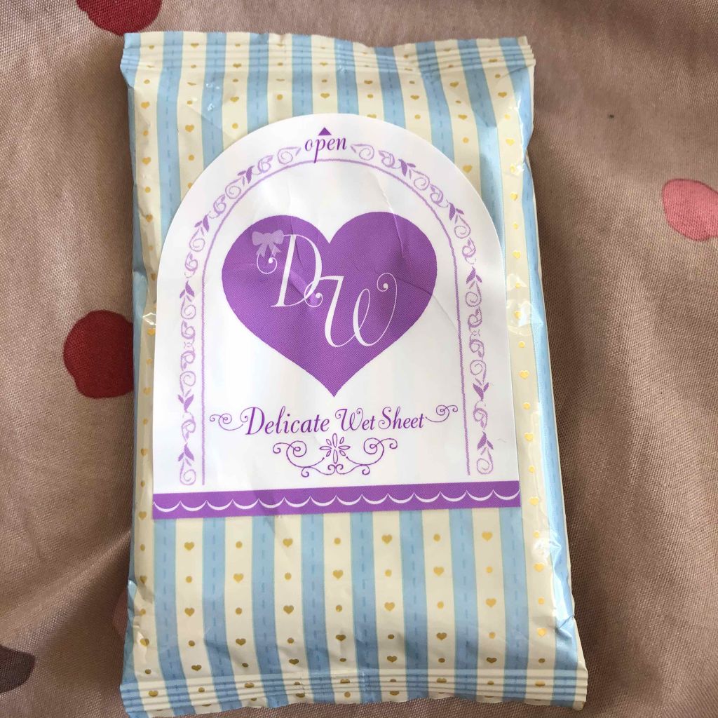 ソフィ デリケートウェットシート フレッシュグリーンの香り/ソフィ/デリケートゾーンケアを使ったクチコミ（1枚目）