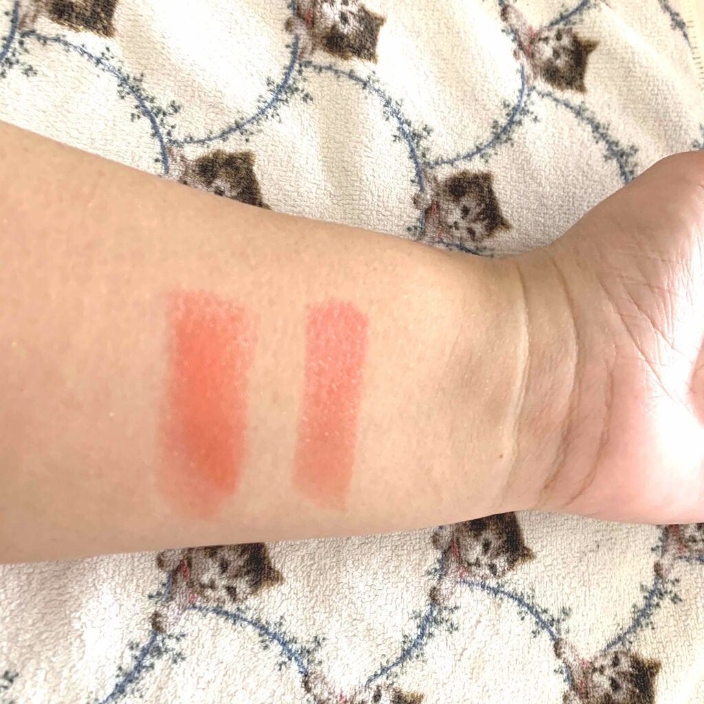 ルージュ ヴォリュプテ シャイン/YVES SAINT LAURENT BEAUTE/口紅を使ったクチコミ(2枚目)