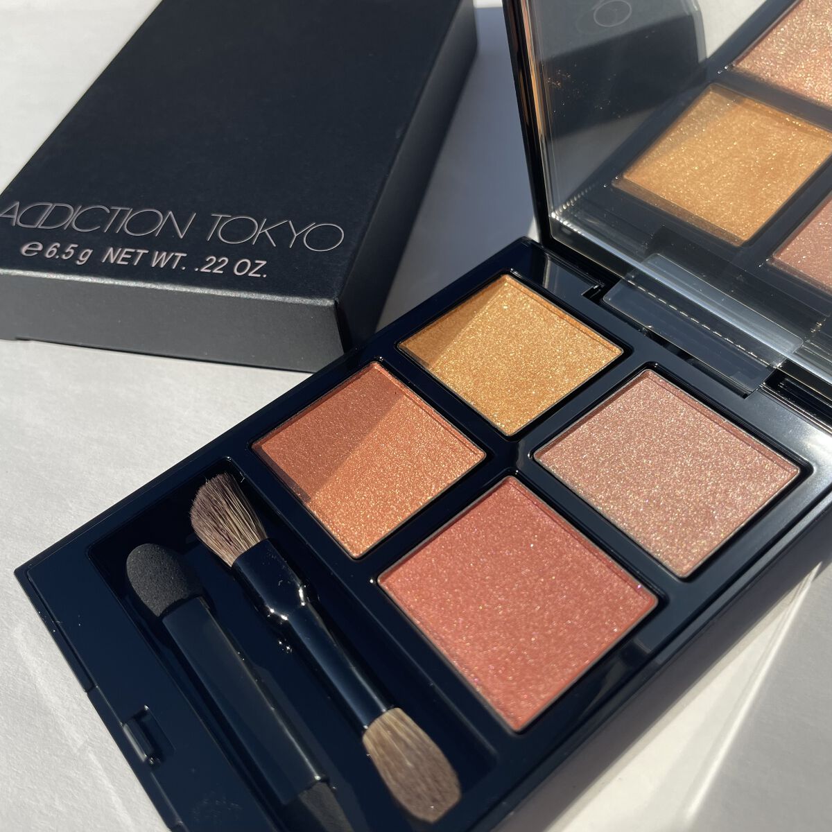 アディクション　ザ アイシャドウ パレット 007 Hidden Copper/ADDICTION/アイシャドウパレットを使ったクチコミ（1枚目）