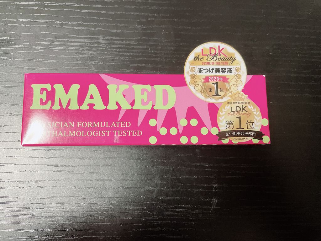 EMAKED（エマーキット）/水橋保寿堂製薬/まつげ美容液を使ったクチコミ（1枚目）