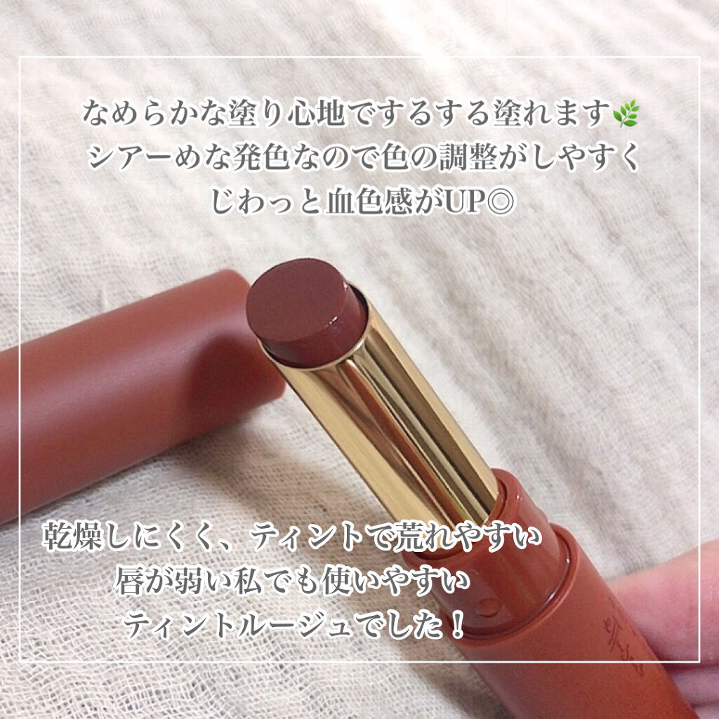 エテュセ リップエディション(ティントルージュ) 07 チョコレートブラウン/ettusais/リップティントを使ったクチコミ（3枚目）
