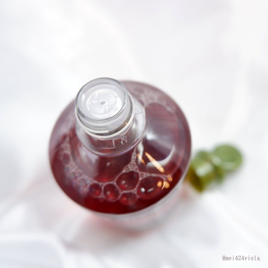 リンシングビネガー シルキーシャイン さらキララズベリー リンシングビネガー さらキララズベリー 150ml【旧】/イヴ・ロシェ/洗い流すヘアトリートメントを使ったクチコミ（3枚目）