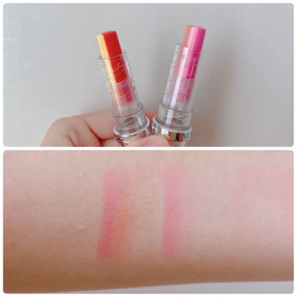 ティントバー トリプルショット/VDL/口紅を使ったクチコミ(3枚目)