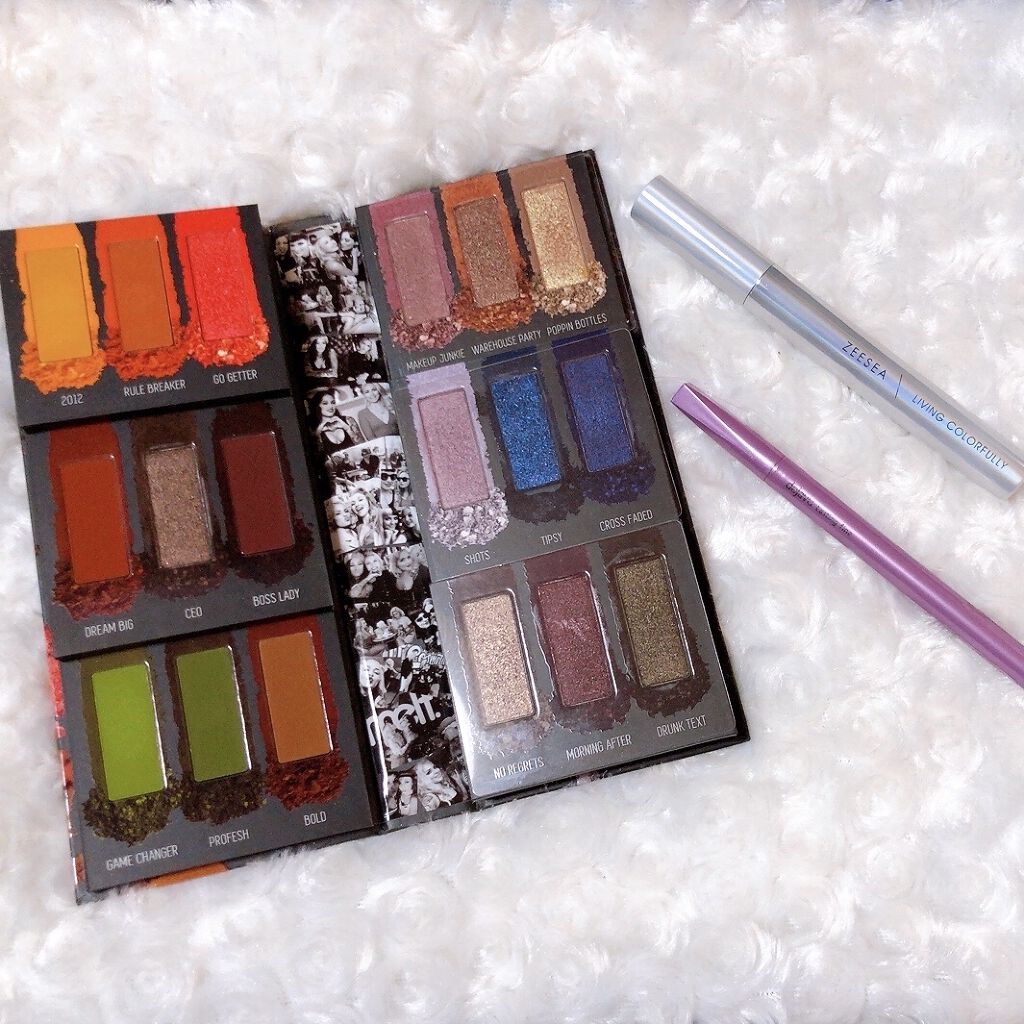 ダイヤモンドシリーズ カラーマスカラ/ZEESEA/マスカラを使ったクチコミ（1枚目）