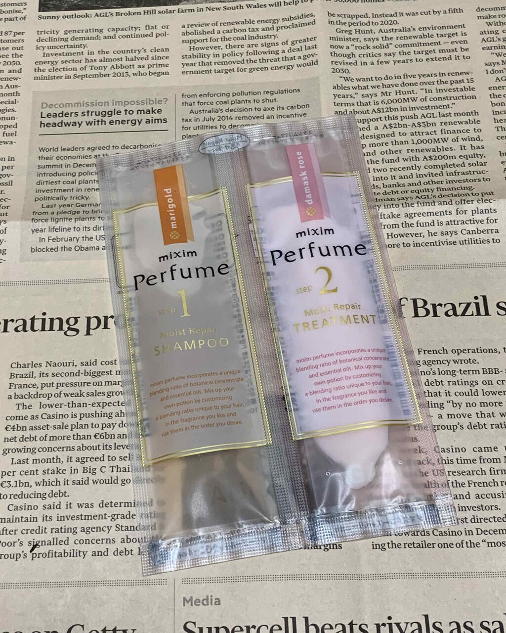 モイストリペア ヘアトリートメント/mixim Perfume/シャンプー・コンディショナーを使ったクチコミ（1枚目）