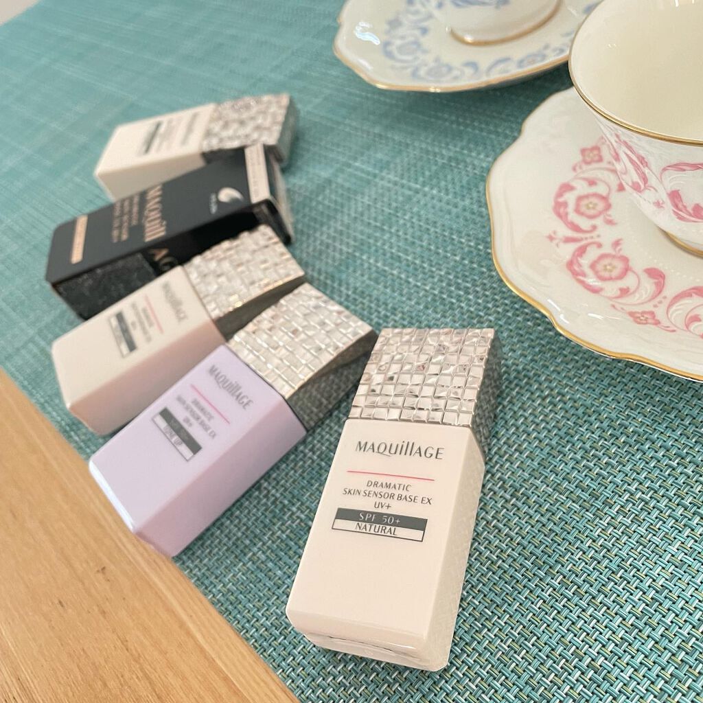 ドラマティックスキンセンサーベース EX UV+/マキアージュ/化粧下地を使ったクチコミ(1枚目)