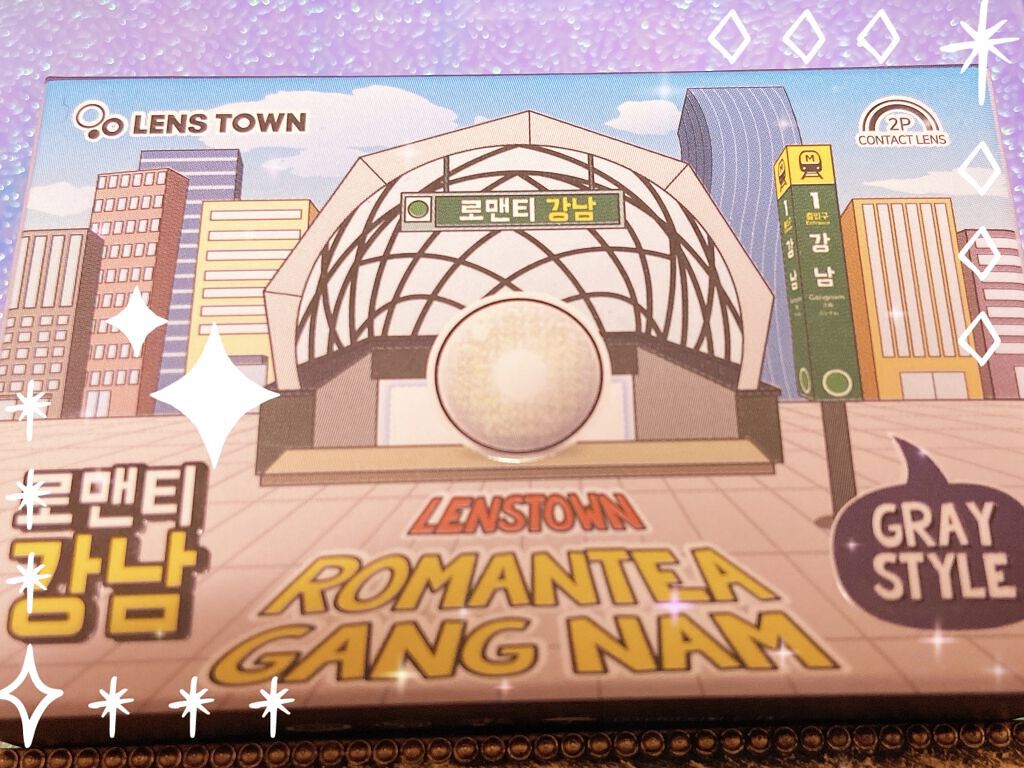 Romantea GangNam/THEPIEL/カラーコンタクトレンズを使ったクチコミ（3枚目）