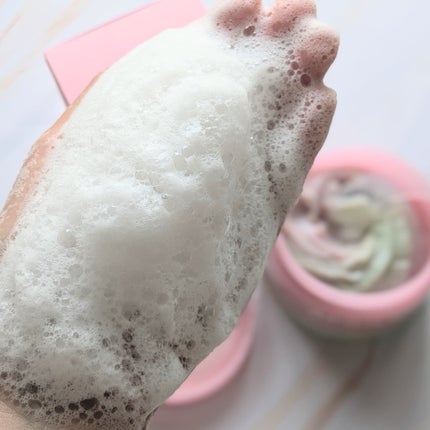 ピンクアロエメレンゲクレンザー/APRILSKIN/その他洗顔料を使ったクチコミ(4枚目)