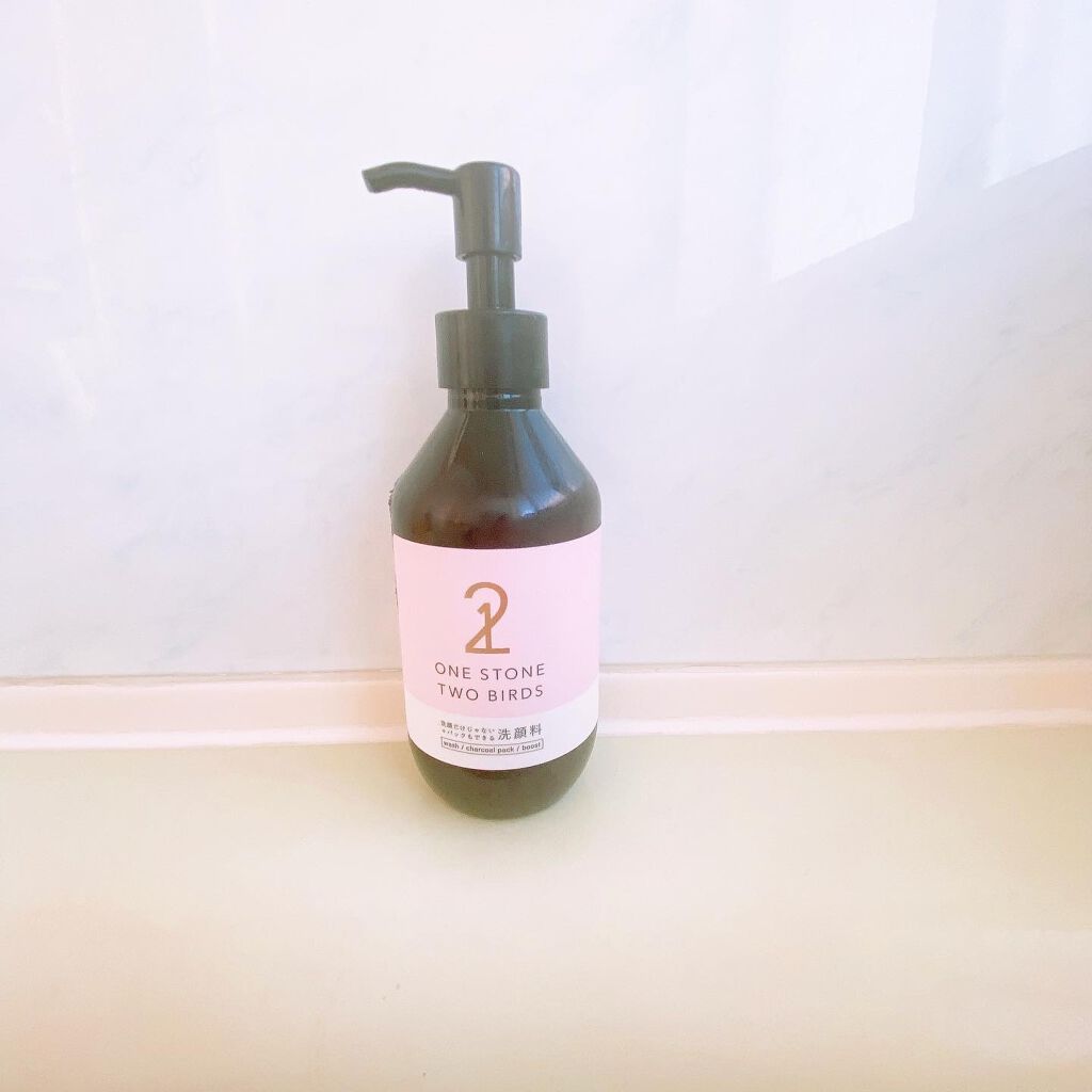 洗顔だけじゃない＋パックもできる洗顔料/ONE STONE TWO BIRDS/その他洗顔料を使ったクチコミ（2枚目）