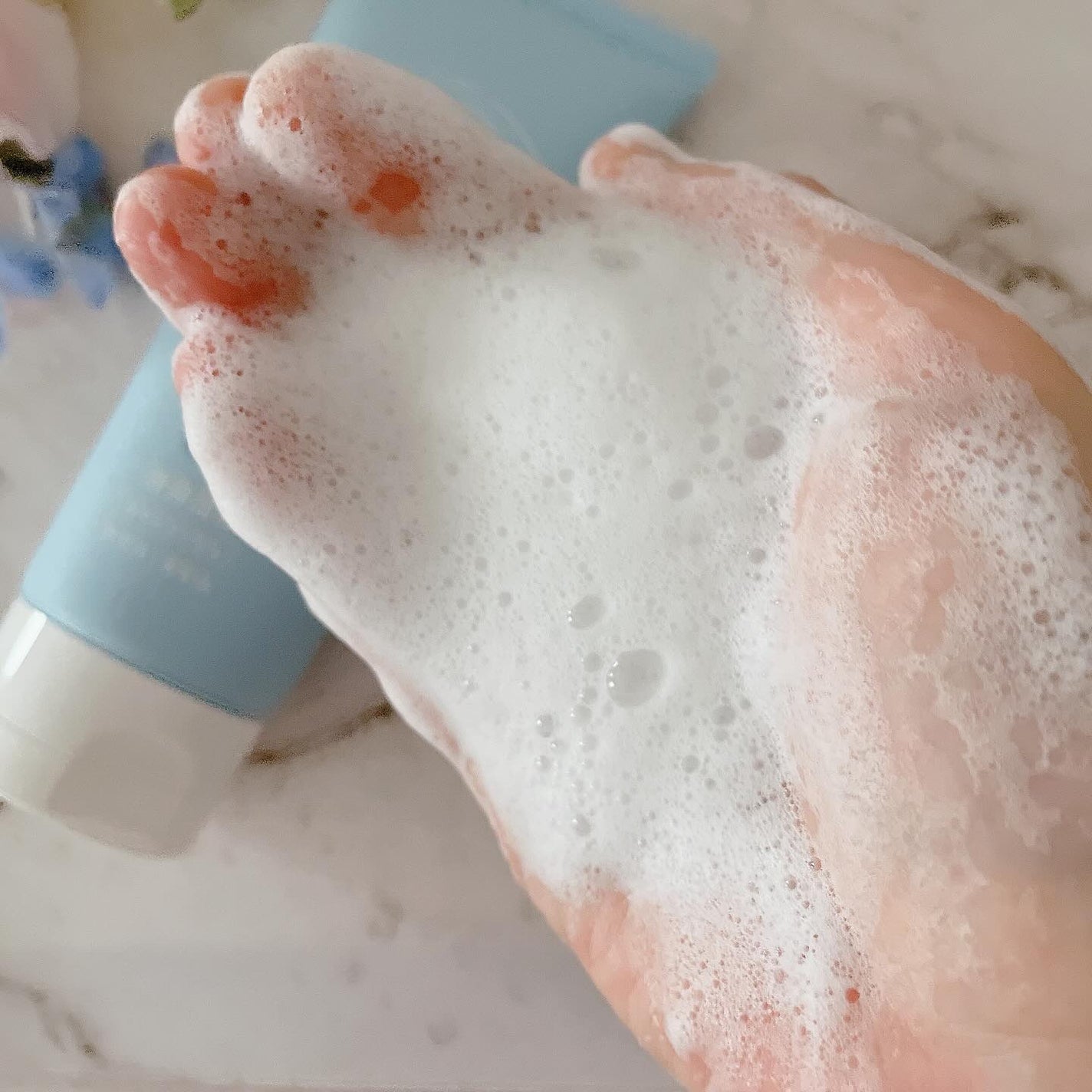 orange_glow_kwm on LIPS 「アミノネクリアウォッシュ✨タンパク質分解酵素*²、アミノ酸系洗..」(3枚目)