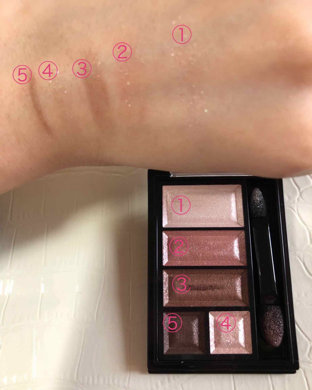 ショコラスウィート アイズ/リンメル ロンドン/アイシャドウパレットを使ったクチコミ（1枚目）