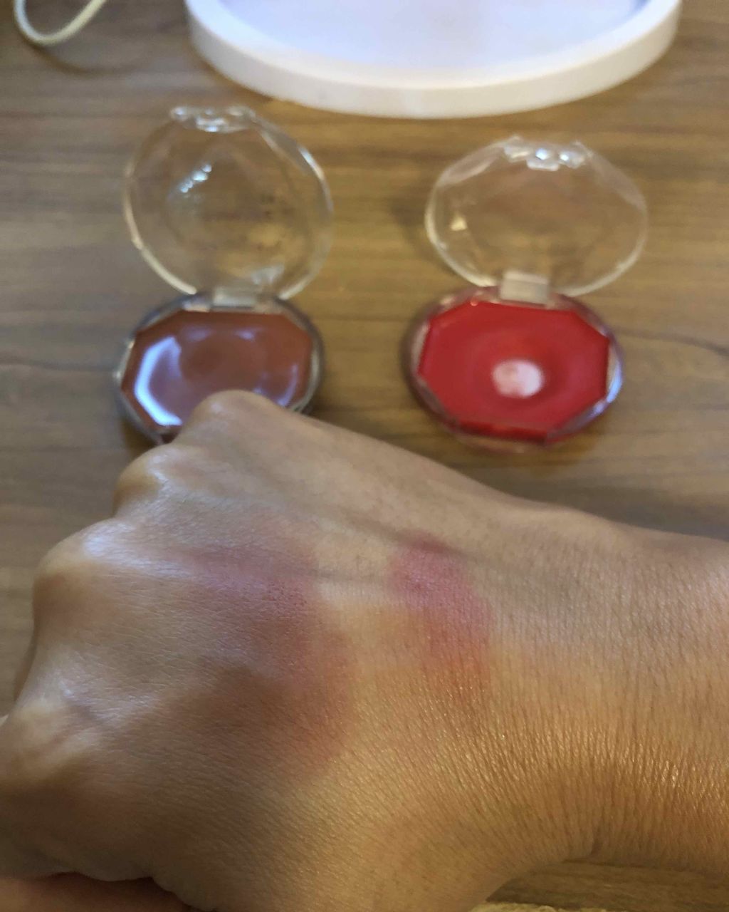 クリームチーク（クリアタイプ）/キャンメイク/ジェル・クリームチークを使ったクチコミ（2枚目）