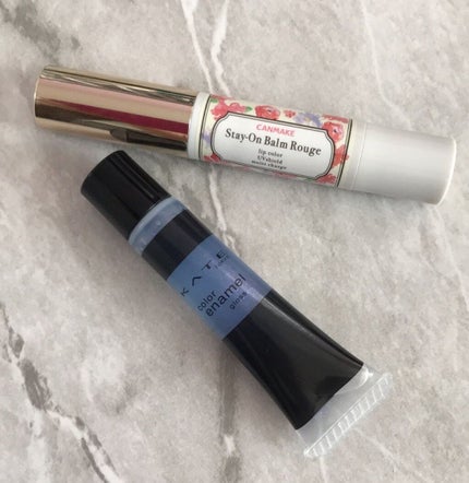 カラーエナメルグロス/KATE/リップグロスを使ったクチコミ(2枚目)