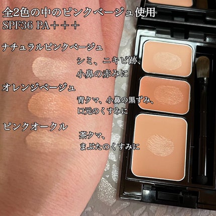 ミネラルコンシーラーパレット/エトヴォス/パレットコンシーラーを使ったクチコミ(4枚目)
