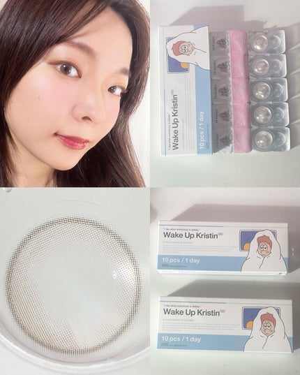 Wake Up Kristin/Hapa kristin/1ヶ月(1MONTH)カラコンを使ったクチコミ(3枚目)