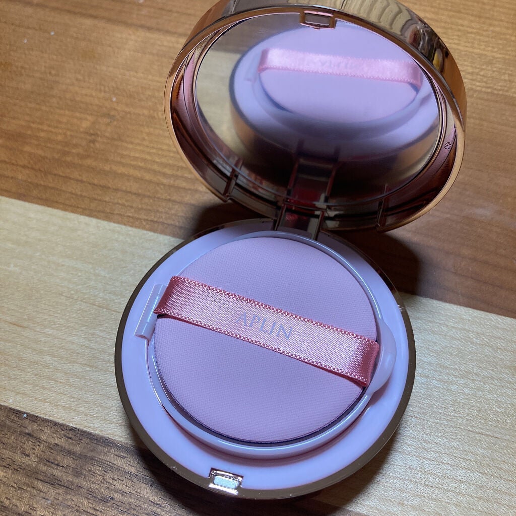 ピンクティーツリーカバークッション/APLIN/クッションファンデーションを使ったクチコミ(4枚目)