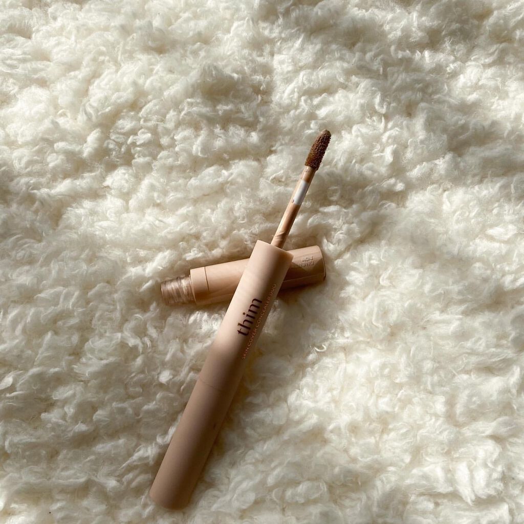 スキンカバー コンシーラーデュオ/thim/リキッドコンシーラーを使ったクチコミ（3枚目）