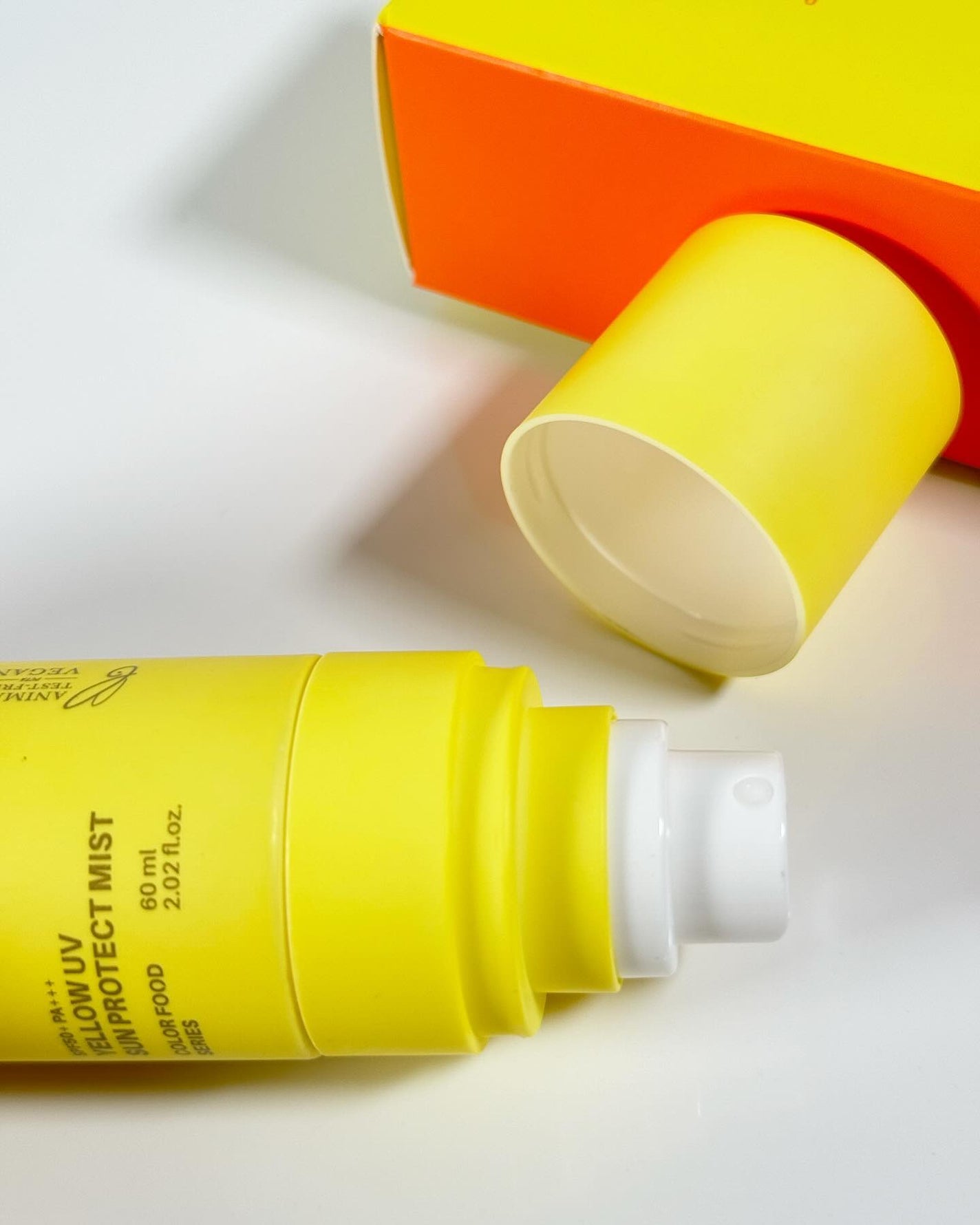 カラーフードシリーズ イエローUVサンプロテクトミスト SPF50+ PA+++/Tovegan/日焼け止めミスト・スプレーを使ったクチコミ(2枚目)