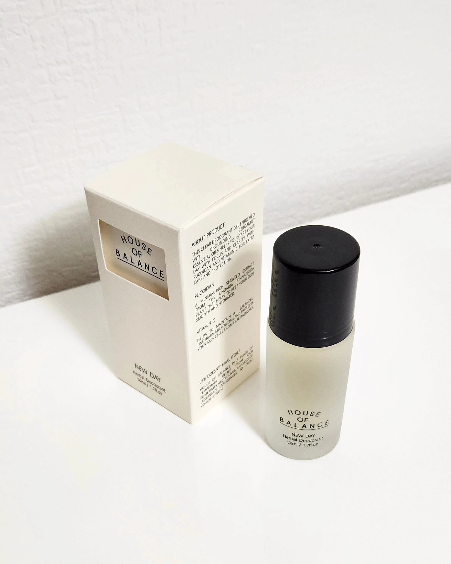 ニューデイハーバルデオドラント/ハウスオブバランス/デオドラント・制汗剤を使ったクチコミ（2枚目）