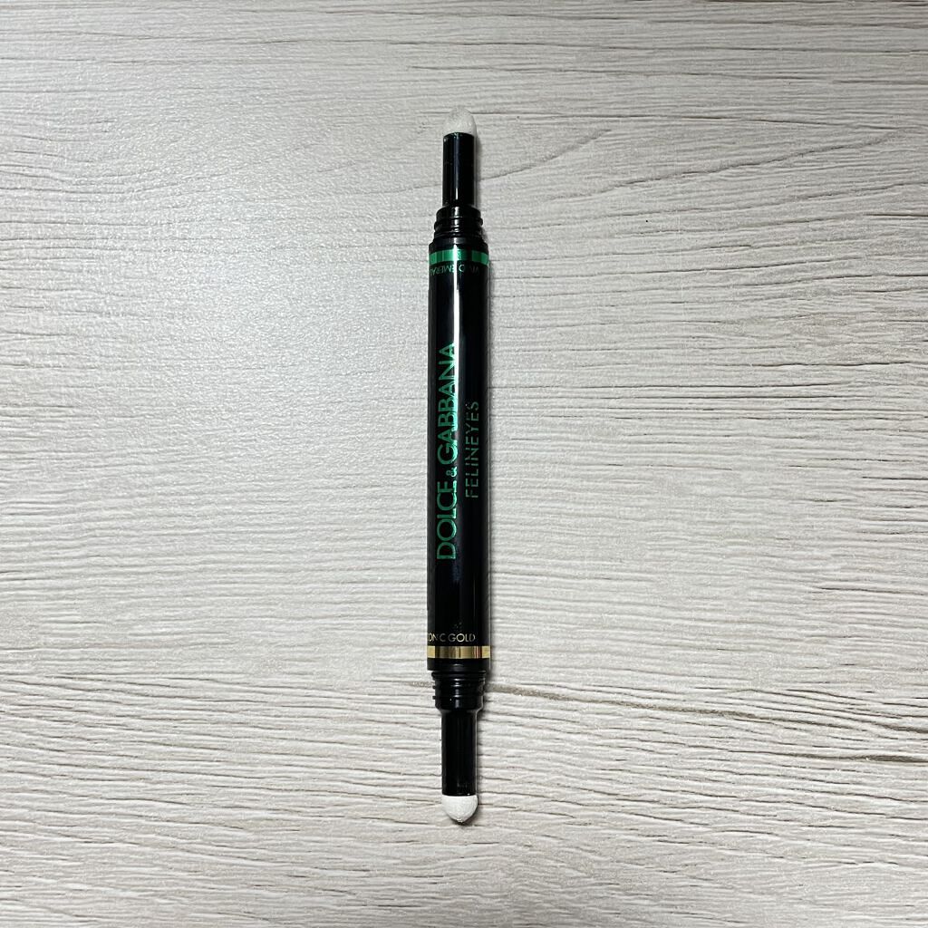 フェリンアイズ シマートップコート パウダーデュオ/DOLCE&GABBANA BEAUTY/ペンシルアイライナーを使ったクチコミ（2枚目）