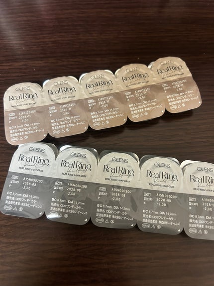 Real Ring 1day/OLENS/ワンデー(1DAY)カラコンを使ったクチコミ(1枚目)
