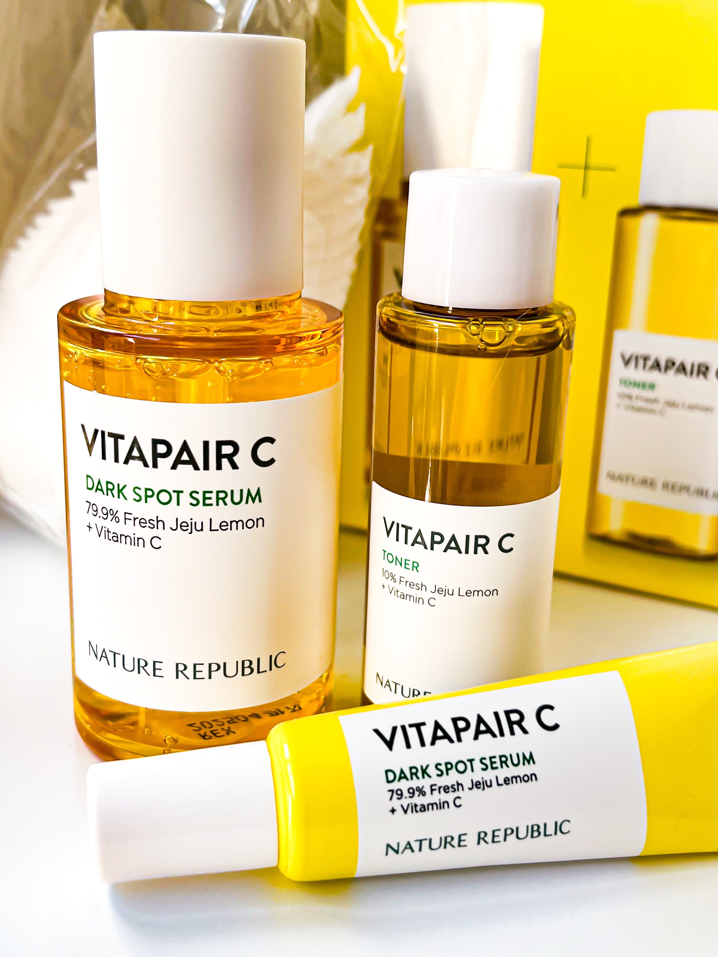 ビタペアC シミケアセラム/ネイチャーリパブリック/美容液を使ったクチコミ（2枚目）