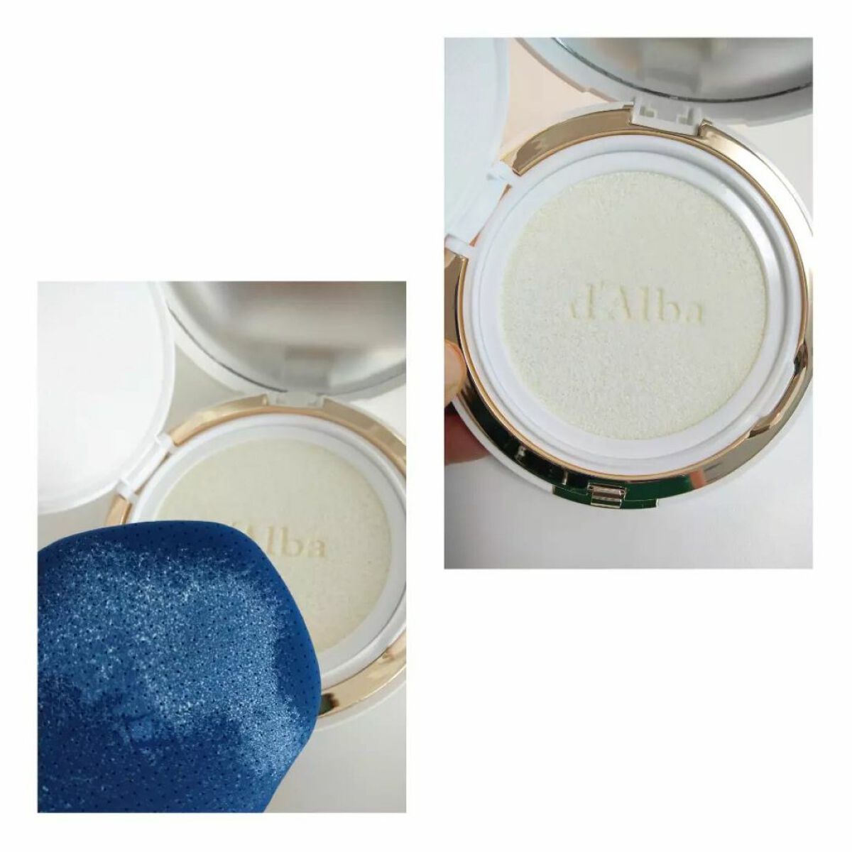 ウォータフルフレッシュサンクッション/ダルバ/日焼け止めローションを使ったクチコミ(4枚目)