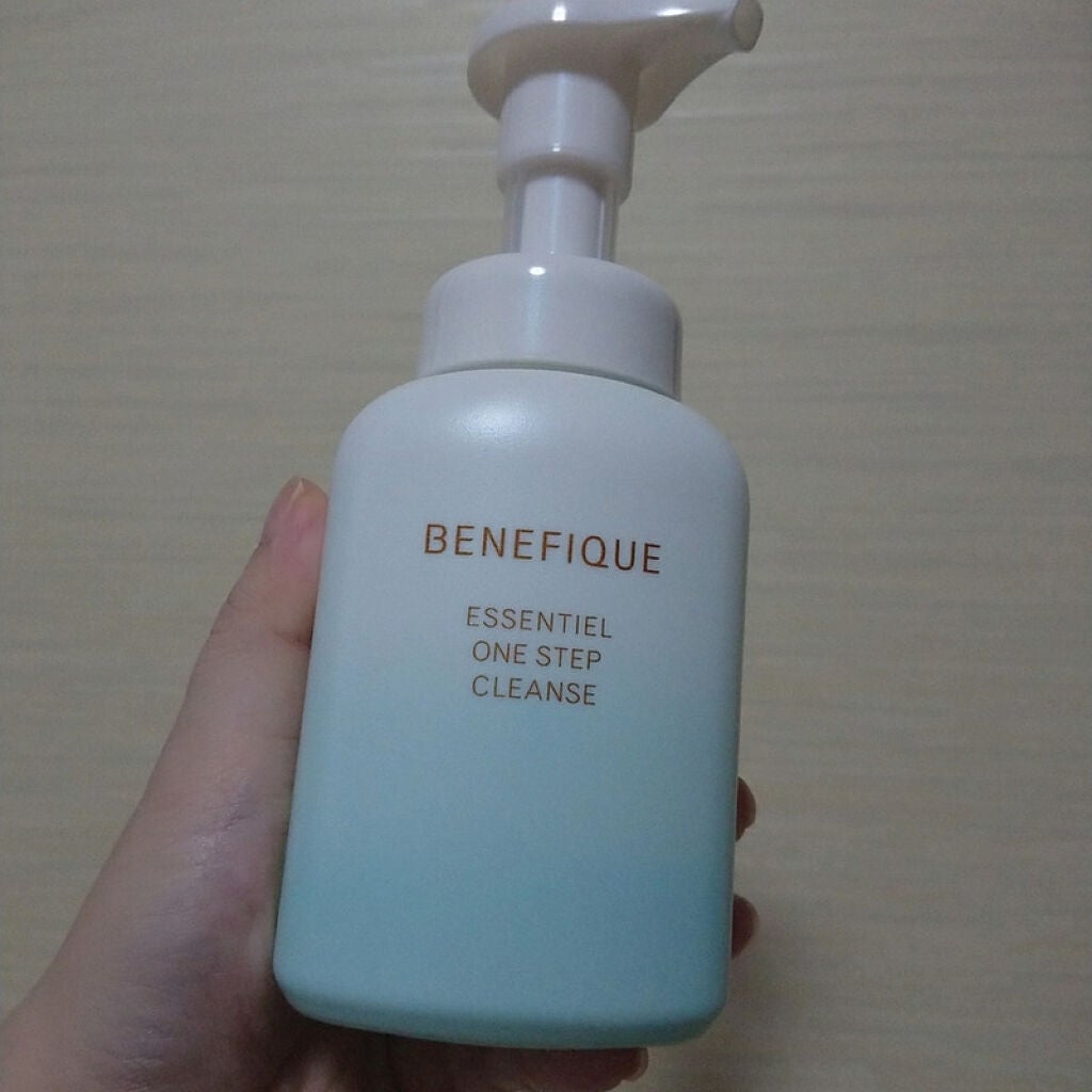エッセンシャル ワンステップクレンズ/BENEFIQUE/泡洗顔を使ったクチコミ(1枚目)