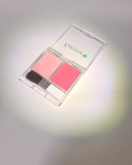 カンコレ チーク/DAISO/パウダーチークを使ったクチコミ(2枚目)