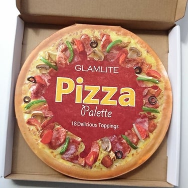 GLAMLITE Pizza Palette/Glamlite/パウダーアイシャドウを使ったクチコミ（1枚目）