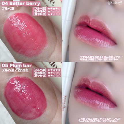 ドリズルバーム/mude/口紅を使ったクチコミ(4枚目)