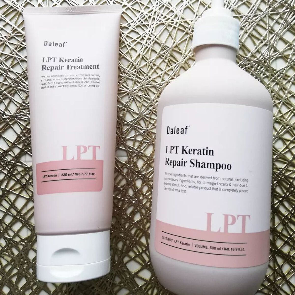 LPTケラチンリペアトリートメント/Daleaf/洗い流すヘアトリートメントを使ったクチコミ(1枚目)