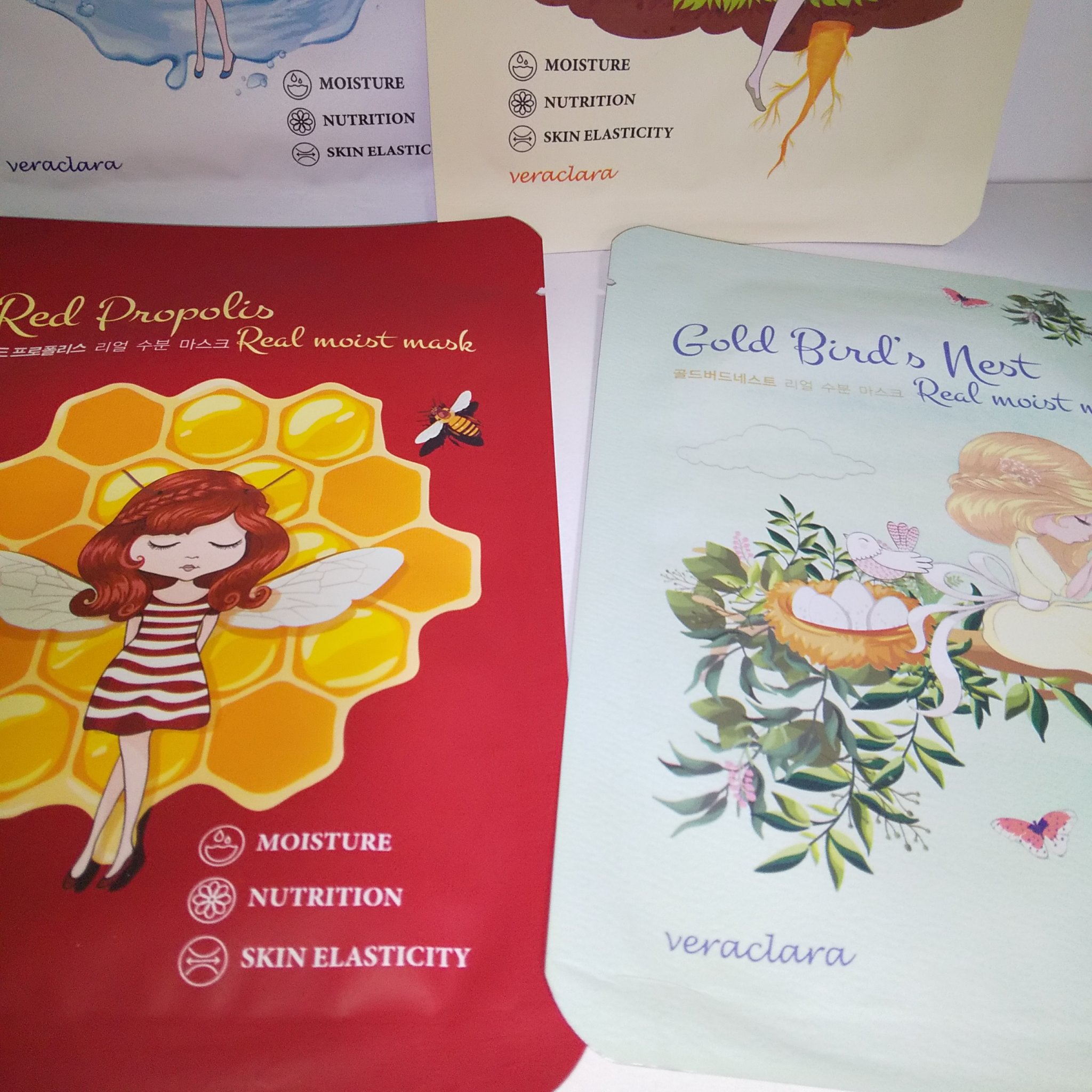 CERAMIDE REAL MOIST MASK/VERACLARA/シートマスク・パックを使ったクチコミ（2枚目）