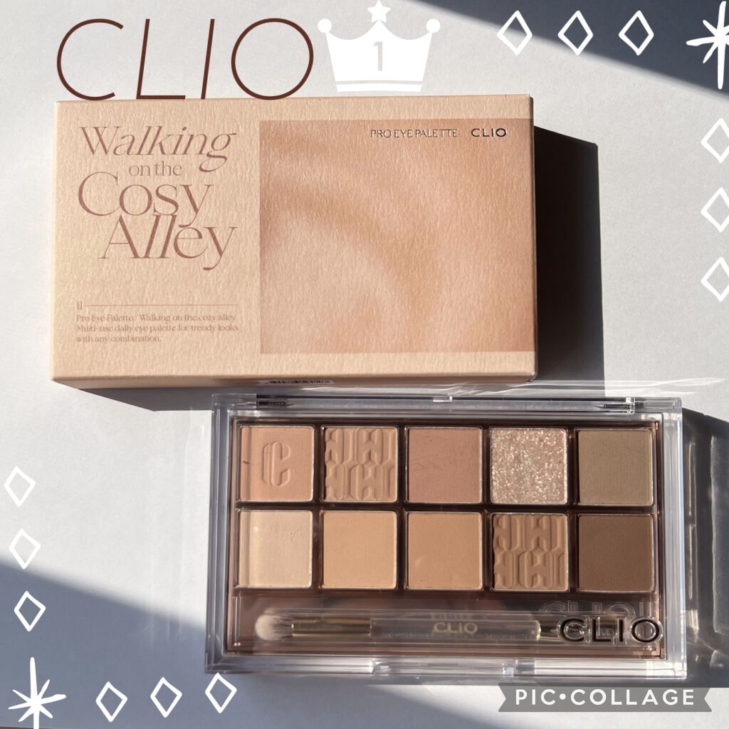 プロ アイ パレット/CLIO/アイシャドウパレットを使ったクチコミ（1枚目）