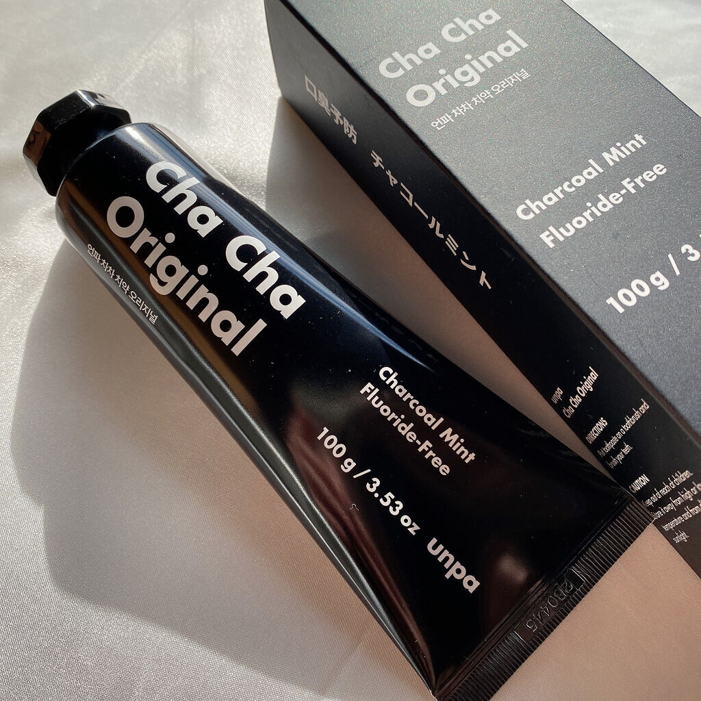 Cha Cha Charcoal Black Toothpaste/chacha/歯磨き粉を使ったクチコミ（3枚目）