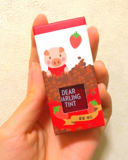 ディアダーリン ウォータージェルティント (アイスティント)/ETUDE/口紅を使ったクチコミ(1枚目)