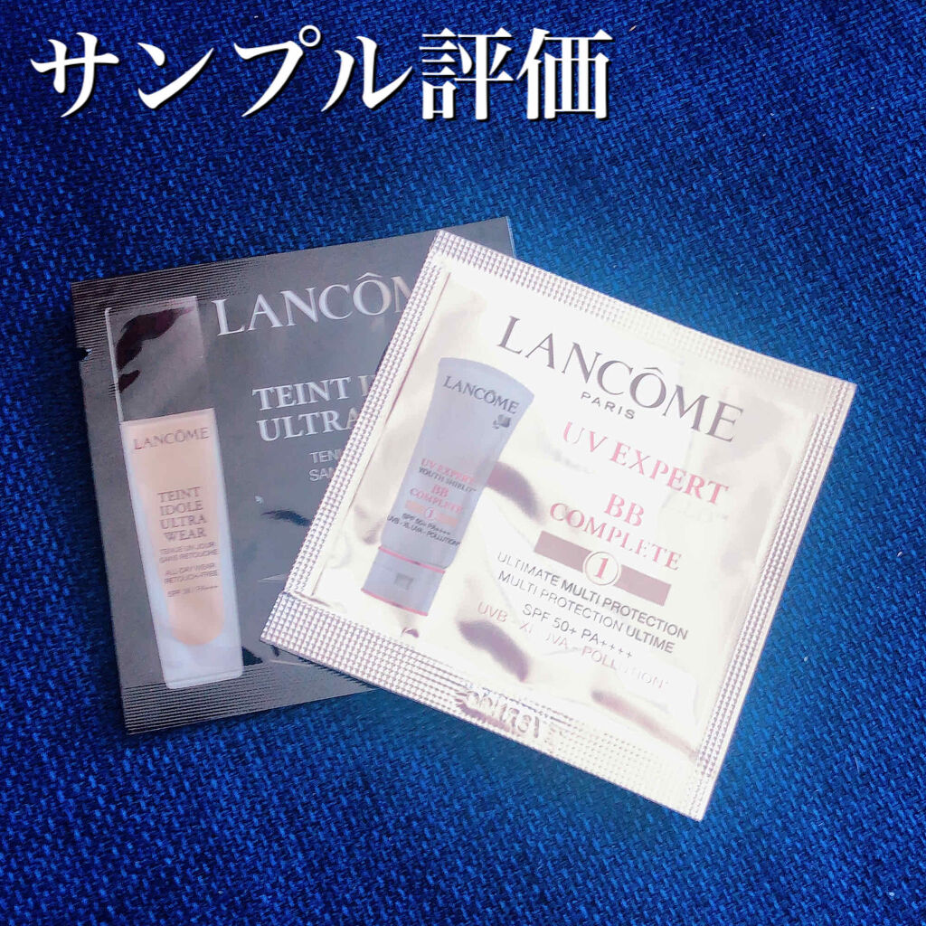 タンイドル ウルトラ ウェア リキッド/LANCOME/リキッドファンデーションを使ったクチコミ（1枚目）