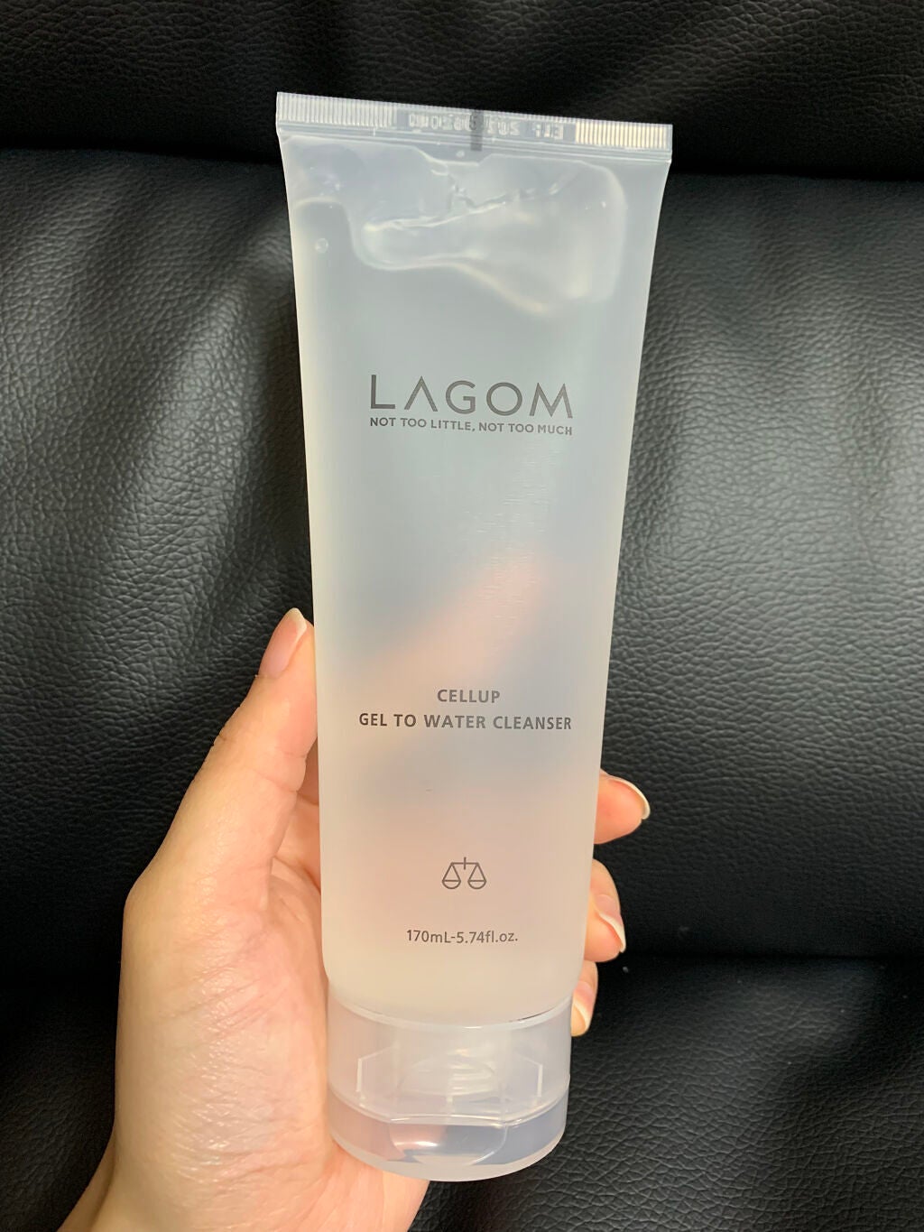 ラゴム ジェルトゥウォーター クレンザー(朝用洗顔)/LAGOM /その他洗顔料を使ったクチコミ(1枚目)