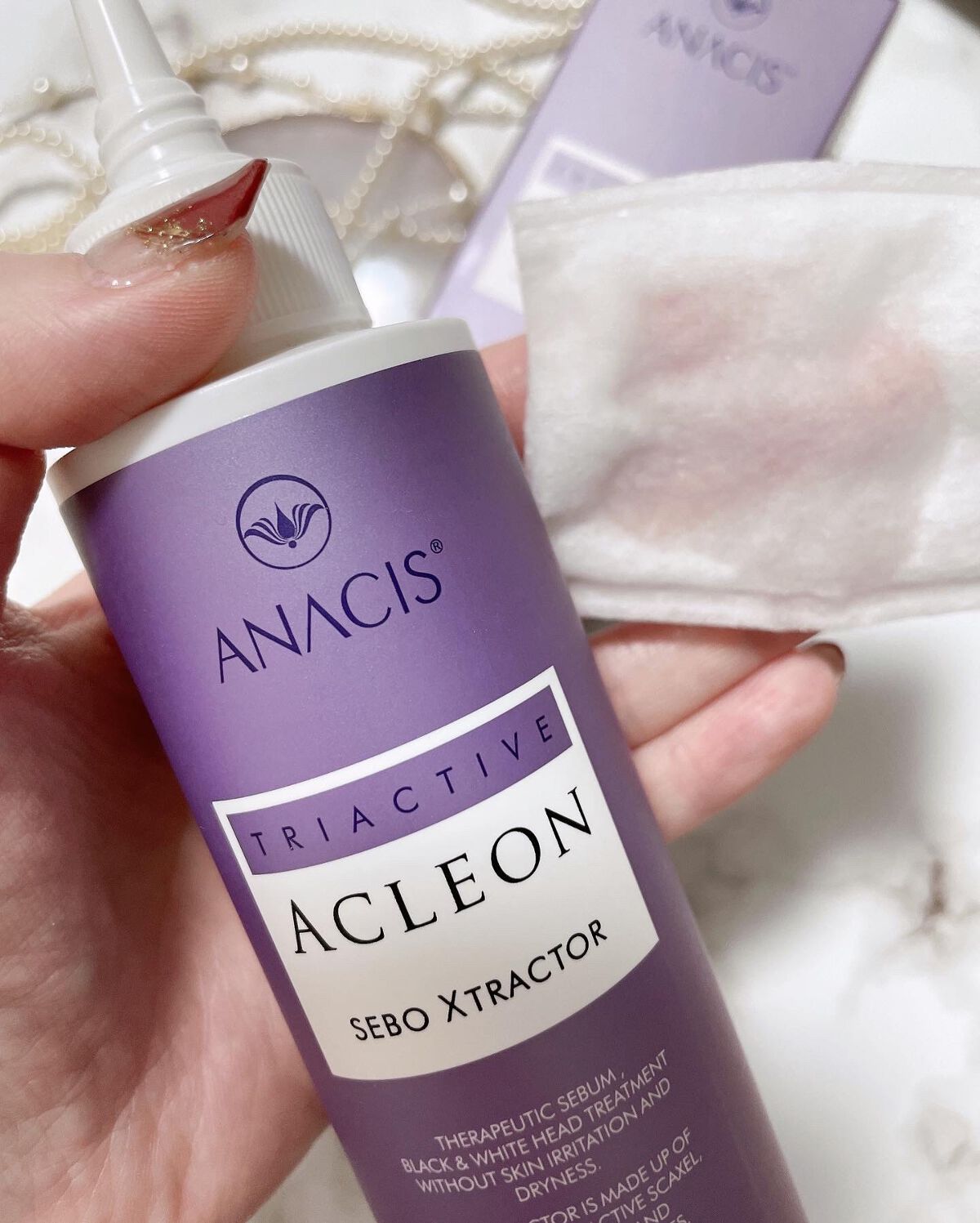 アクレオンセボエクストラクター/ANACIS/その他スキンケアを使ったクチコミ(2枚目)