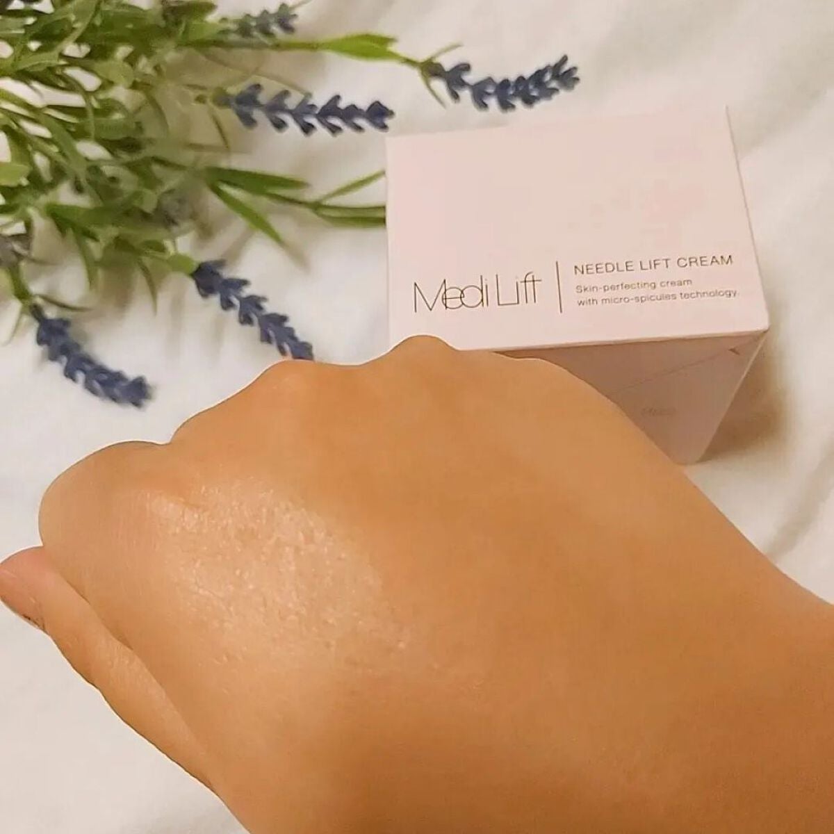 メディリフト ニードルリフトクリーム/YA-MAN TOKYO JAPAN/フェイスクリームを使ったクチコミ(5枚目)